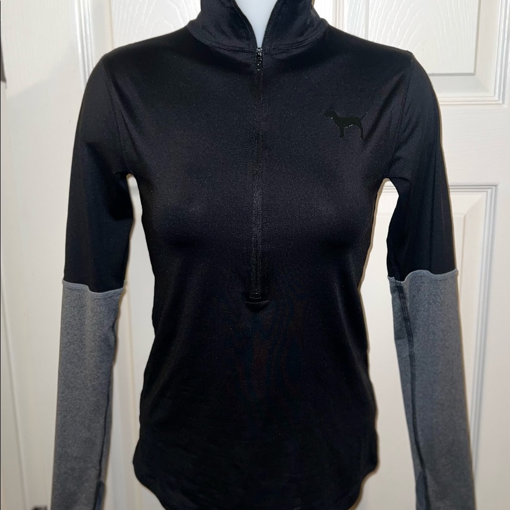 Victoria’s Secret PINK Colorblock Half Zip Size XS